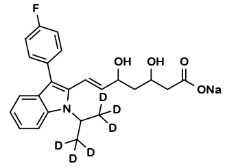 Fluvastatin D6 Sodium Salt