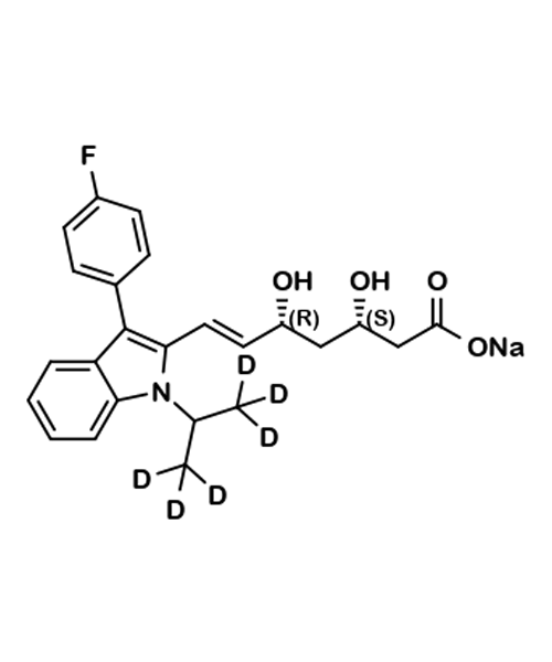 3S,5R-Fluvastatin D6