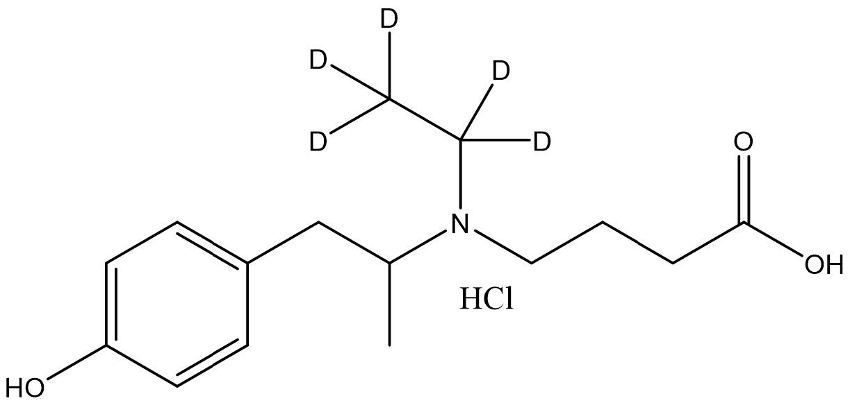 O-Desmethyl Mebeverine Acid D5 HCl