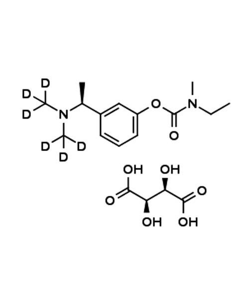 (R)-Rivastigmine D6 Tartrate Salt
