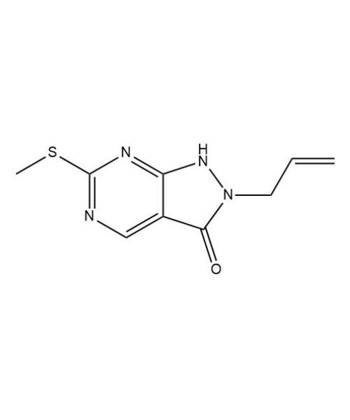 2-Allyl-6-(methylthio)-1H-pyrazolo[3,4-d]pyrimidin-3(2H)-one