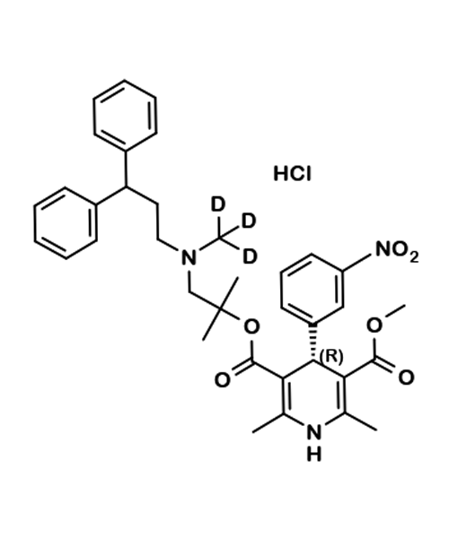 (R)-Lercanidipine D3 HCl