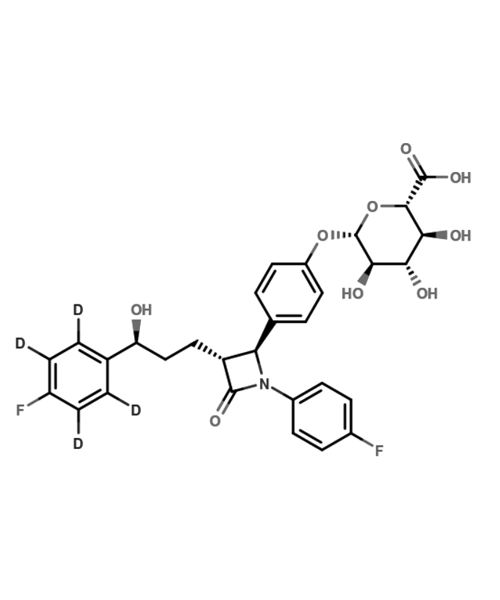 Ezetimibe d4 Phenoxy-O-Beta-D-Glucuronide