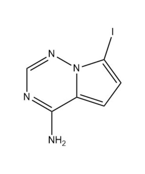4-amino-7-iodopyrrolo[2,1-f][1,2,4]triazine