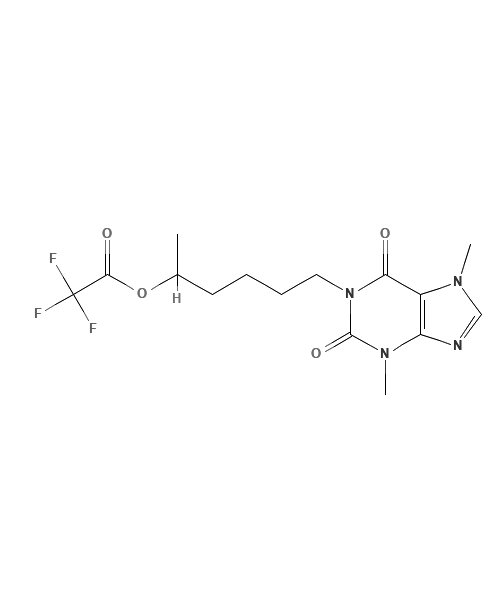 1-(5-hydroxyhexyl)-3,7-dimethylxanthine