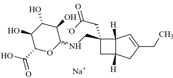 Mirogabalin N-Glucuronide Sodium Salt