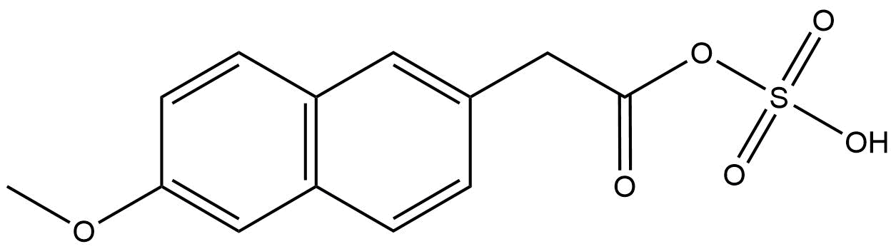 Demethyl Naproxen Sulfate