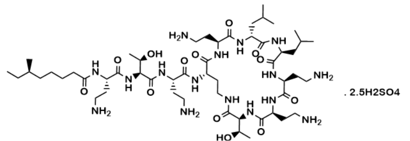Polymyxin E1 sulfate