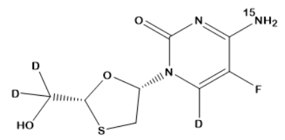 Emtricitabine 15N D3