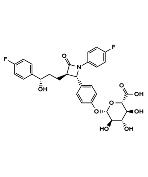 Ezetimibe Phenoxy-O-b-D Glucuronide