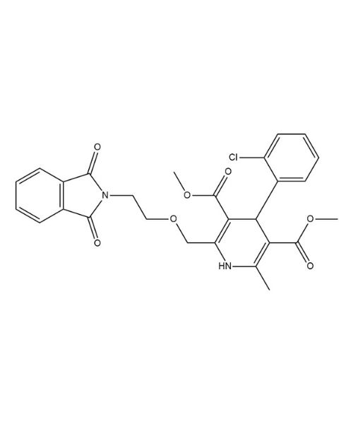 3,5-dimethyl (R,s)-4-(2-chlorophenyl)-2-{[1,3-dioxo-1,3-dihydro-2H-isoindol-2yl)-ethoxy]methyl}-6-methyl-1,4-dihydropyridine 3,5-dicarboxylate