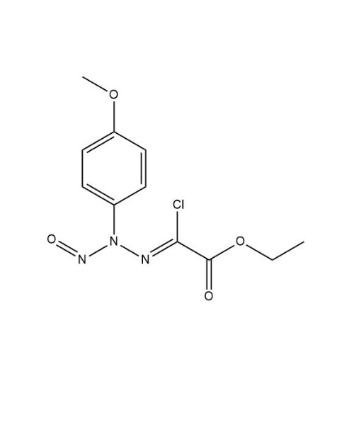 Ethyl (Z)-2-chloro-2-(2-(4-methoxyphenyl)-2-nitrosohydrazineylidene)acetate