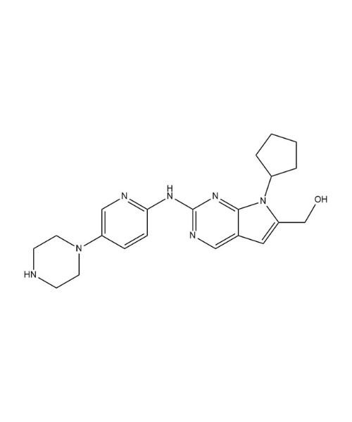 (7-Cyclopentyl-2-((5-(piperazin-1-yl)pyridin-2-yl)amino)-7H-pyrrolo[2,3-d]pyrimidin-6-yl)methanol, Buy (7-Cyclopentyl-2-((5-(piperazin-1-yl)pyridin-2-yl)amino)-7H-pyrrolo[2,3-d]pyrimidin-6-yl)methanol from Artis Biotech | ASTANDARDS