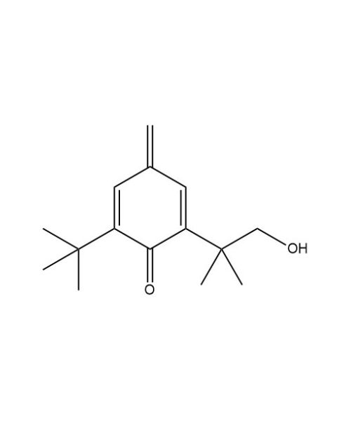 2-(tert-Butyl)-6-(1-hydroxy-2-methylpropan-2-yl)-4-methylenecyclohexa-2,5-dien-1-one, Buy 2-(tert-Butyl)-6-(1-hydroxy-2-methylpropan-2-yl)-4-methylenecyclohexa-2,5-dien-1-one from Artis Biotech | ASTANDARDS