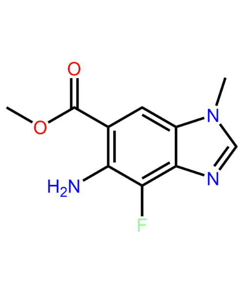Methyl 6-amino-7-fluoro-3-methylbenzimidazole-5-carboxylate