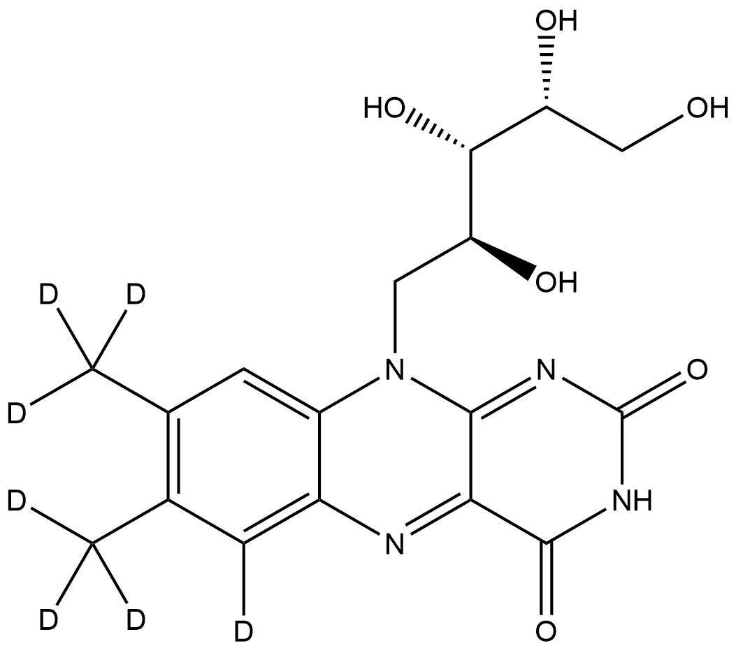 Riboflavin d7 (6-d1; 7,8-dimethyl-d6)