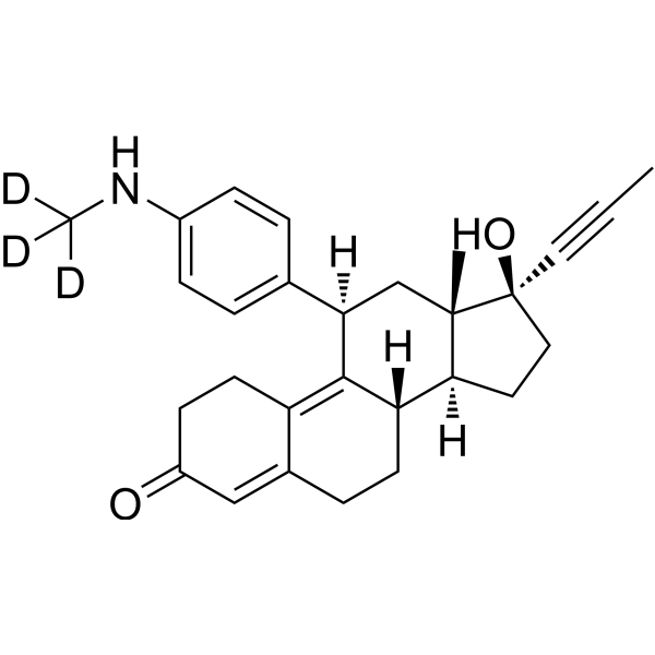 N-Desmethyl Mifepristone-d3