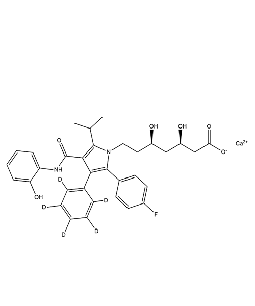 2-Hydroxy Atorvastatin-d5 Calcium Salt