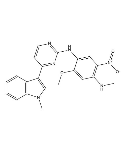 2-methoxy-N4-methyl-N1-(4-(1-methyl-1H-indol-3-yl)pyrimidin-2-yl)-5-nitrobenzene-1,4-diamine, Buy 2-methoxy-N4-methyl-N1-(4-(1-methyl-1H-indol-3-yl)pyrimidin-2-yl)-5-nitrobenzene-1,4-diamine from Artis Biotech | ASTANDARDS