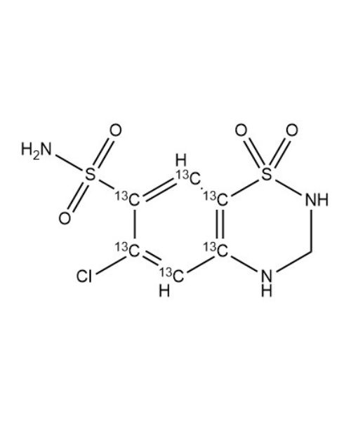 Hydrochlorothiazide 13C6