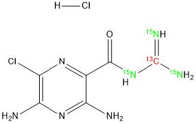 Amiloride 13C 15N3 HCl, Buy Amiloride 13C 15N3 HCl from ARTIS BIOTECH | ASTANDARDS