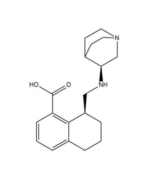 (S)-8-((((S)-Quinuclidin-3-yl)amino)methyl)-5,6,7,8-tetrahydronaphthalene-1-carboxylic Acid