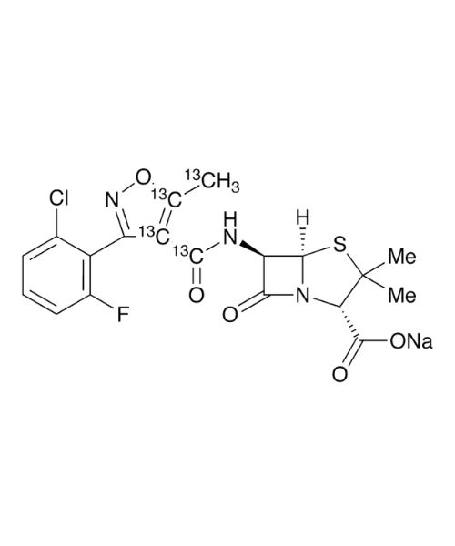 Flucloxacillin-13C4 Sodium