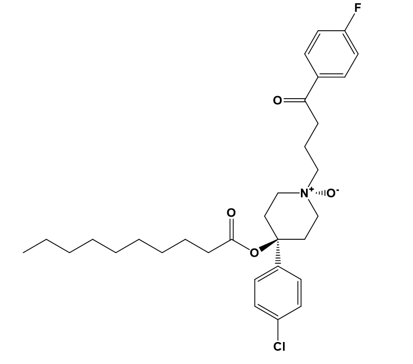 Haloperidol Decanoate N-Oxide (Trans-Isomer)