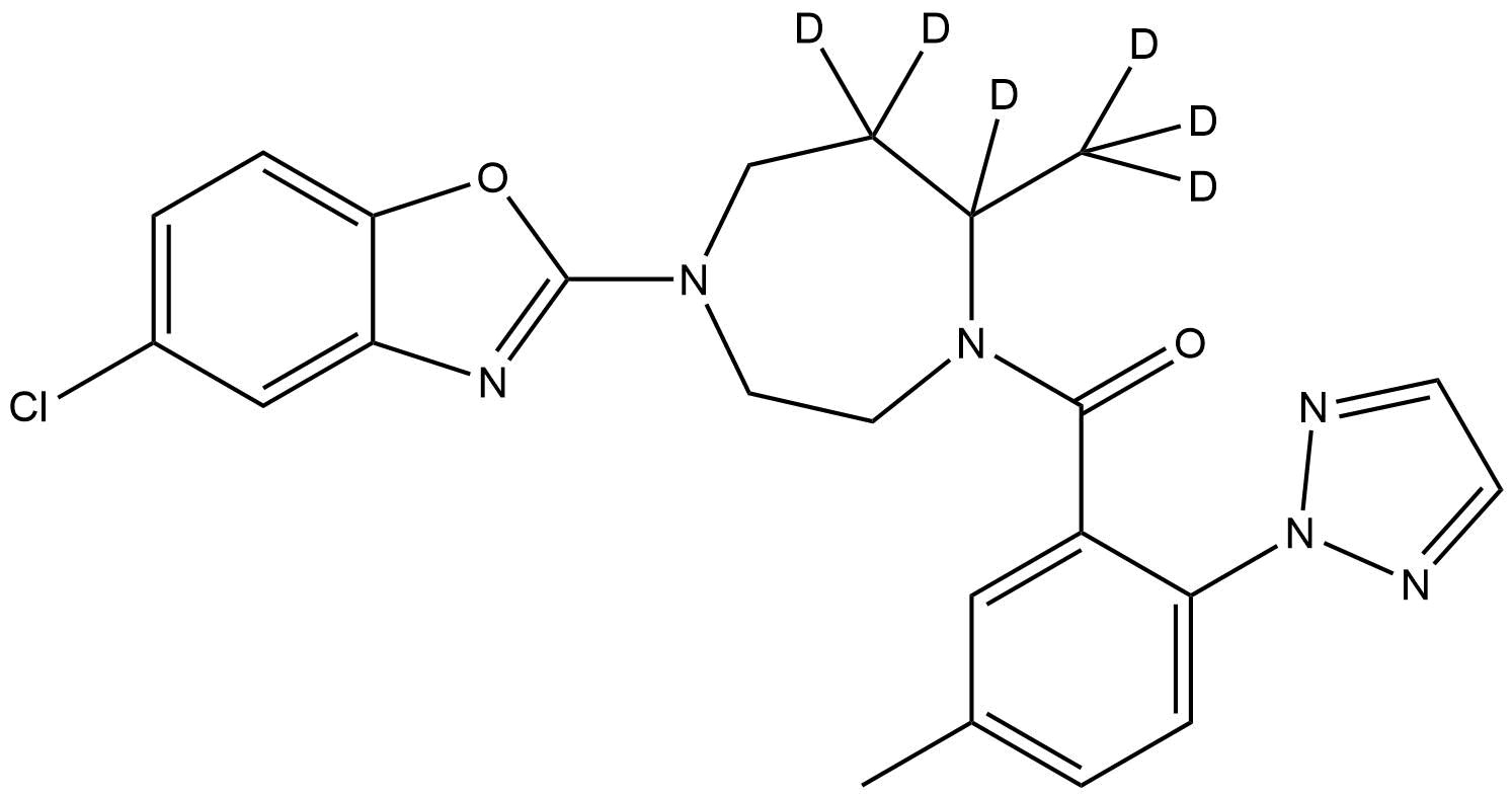 Suvorexant D6, CAS 1352834-55-9, Buy Suvorexant D6 from ARTIS BIOTECH | ASTANDARDS
