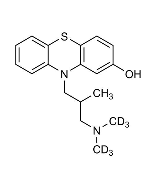 (+/-)-O Desmethyl-levomepromazine D6