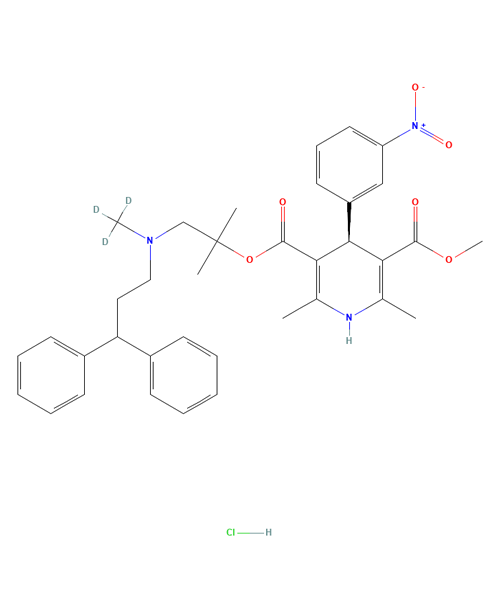 (S)-Lercanidipine D3 Hydrochloride