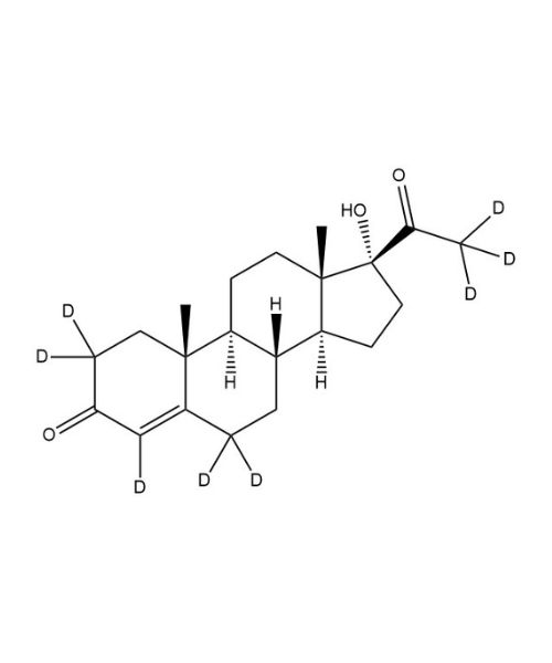 17Alpha-Hydroxyprogesterone D8