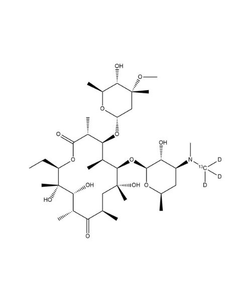 Erythromycin 13CD3, CAS 2378755-50-9, Buy Erythromycin 13CD3 from ASTANDARDS | Artis Biotech