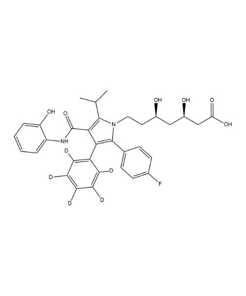Ortho-hydroxy atorvastatin D5, CAS 777841-55-1, Buy Ortho-hydroxy atorvastatin D5 from Artis Biotech | ASTANDARDS