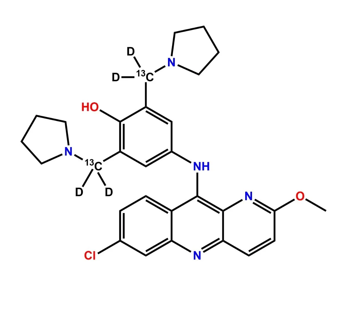 Pyronaridine 13C2 D4