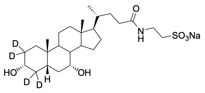Taurochenodeoxycholic Acid D4 Sodium