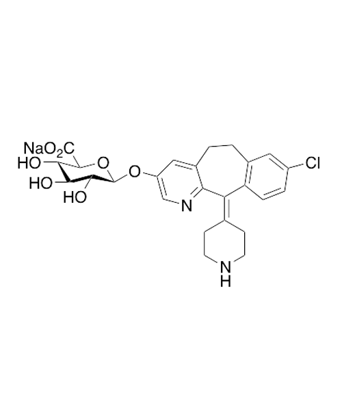 3-Hydroxy Desloratadine beta-D-Glucuronide Sodium Salt