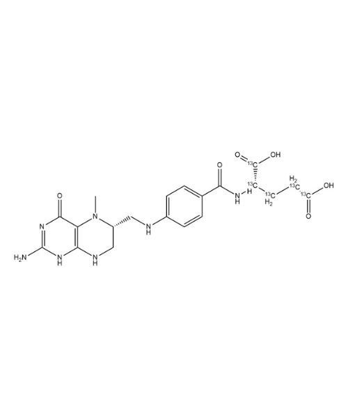 5-Methyl tetrahydrofolic acid 13C5