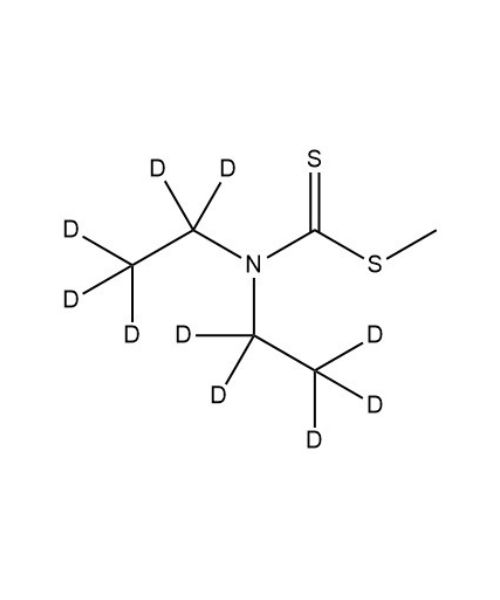 S-Methyl N, N-Diethyldithiocarbamate D10, CAS NA, Buy S-Methyl N, N-Diethyldithiocarbamate D10 from Artis Biotech | ASTANDARDS
