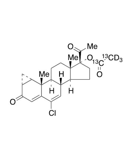 Cyproterone Acetate 13C2D3