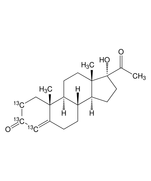 17 alpha-Hydroxyprogesterone-2,3,4-13C3