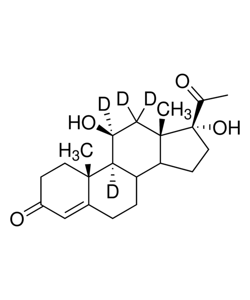 21-Deoxycortisol-(9,11,12,12)-d4