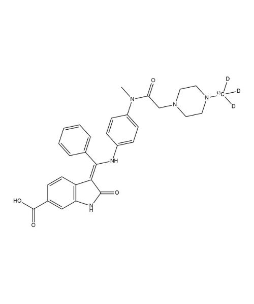 Nintedanib Impurity 6-13C-d3