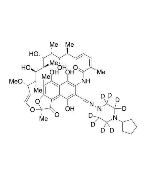25-Desacetyl Rifapentin-D8, Buy 25-Desacetyl Rifapentin-D8 from Artis Biotech | ASTANDARDS