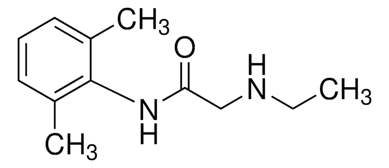 Monoethylglycinexylidine