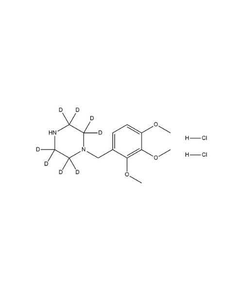Trimetazidine-d8 2HCl