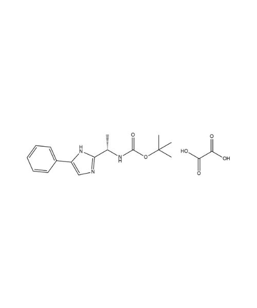 tert-Butyl (S)-(1-(5-phenyl-1H-imidazol-2-yl)ethyl)carbamate Oxalate, Buy tert-Butyl (S)-(1-(5-phenyl-1H-imidazol-2-yl)ethyl)carbamate Oxalate from ARTIS BIOTECH | ASTANDARDS